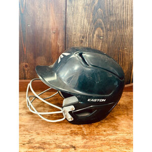 Easton Alpha Softball Batting Helmet w/mask Black Size L/XL 7 1/8”-7 3/4”